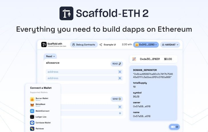 Scaffold ETH 2 Open Source Toolkit To Build DApps On Ethereum